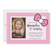 Pique o primeiro aniversário, listras, arco,