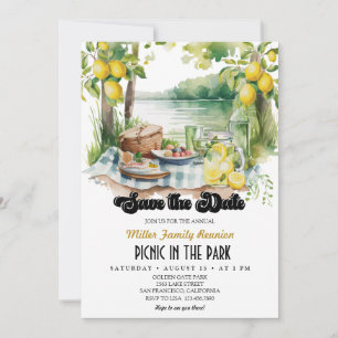 Convites piquenique   Reunião Familiar