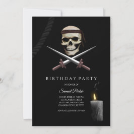 Convites Pirate Bachelor Party - Temas piratas
