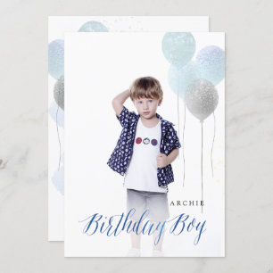 Convites PixDezine QUALQUER IDADE, Balões do Aniversário