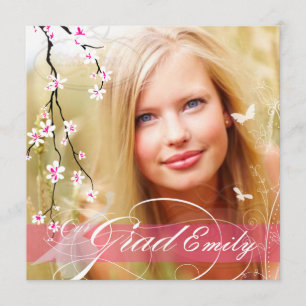 Convites PixDezines 2012 Graduação Foto + diy flores