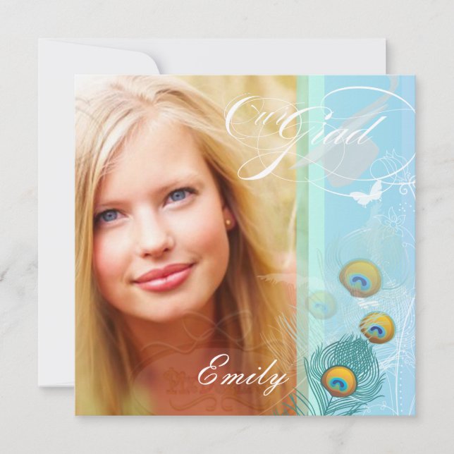 Convites PixDezines 2012 Graduação Foto+diy paciock (Frente)