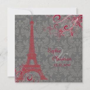 Convites PixDezines a torre eiffel/ paris