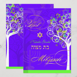 Convites PixDezines árvore da vida/cor diy