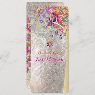 Convites PixDezines árvore da vida mitzvah/DIY