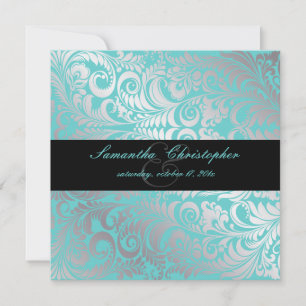 Convites PixDezines Bellissimo Vintage Damask