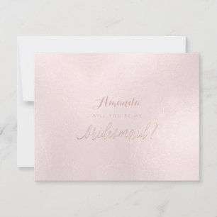 Convites PixDezines, Blush Iridescente Você Vai... Bridesm