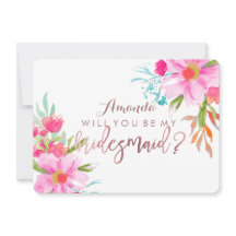 PixDezines Bridesmaid/Floral/Watercolor/May Flower