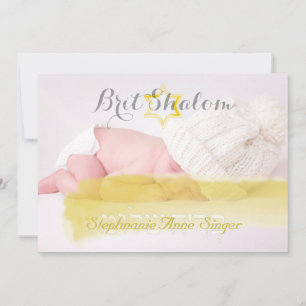 Convites PixDezines brit shalom/fotoframe+stars/cor digital