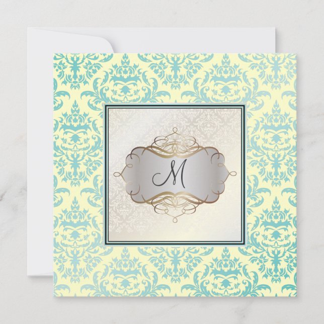Convites PixDezines Céline Damask, Pérola (Frente)