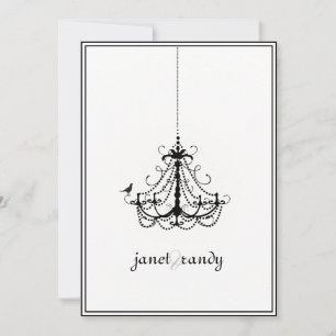 Convites PixDezines chandelier/DIY event+cor de fundo!