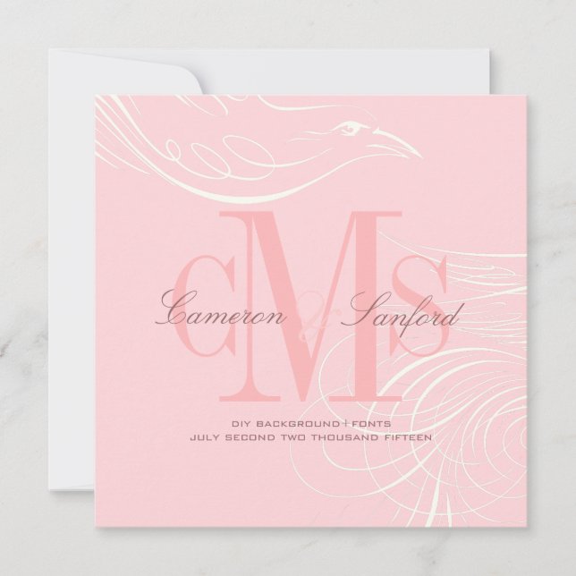 Convites PixDezines coloca cores de fundo de cauda/preto+fo (Frente)