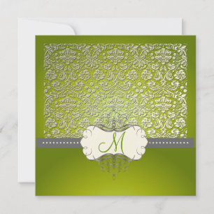 Convites PixDezines desejo damasco/DIY fundo