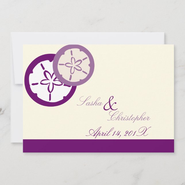 Convites PixDezines Dólar de Areia Starfish/DY Color!! (Frente)