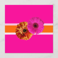 PixDezines Gerber, cor de laranja+paixão rosa/escu