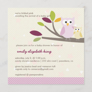 Convites PixDezines Mamãe+bebê para um chá de fraldas