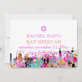 Convites PixDezines NYC bar/bat mitzvah urbano