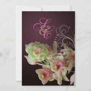 Convites PixDezines Orchid + Floreio Ornamental