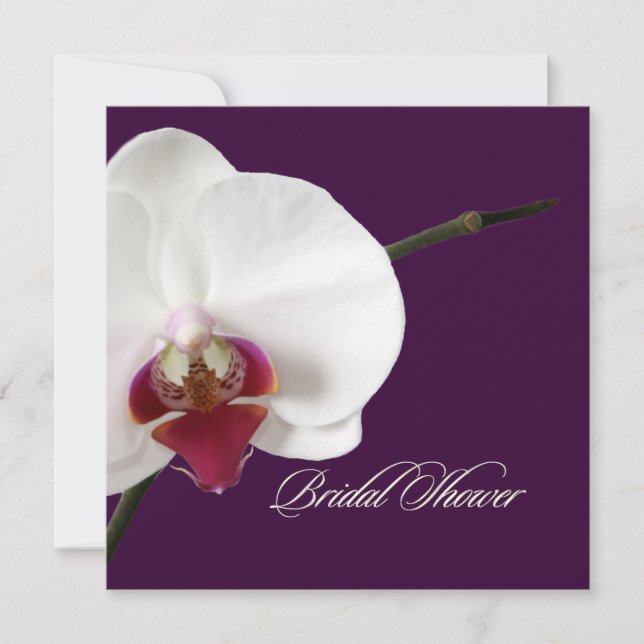 Convites PixDezines orquídeas/phalaenopsis (Frente)