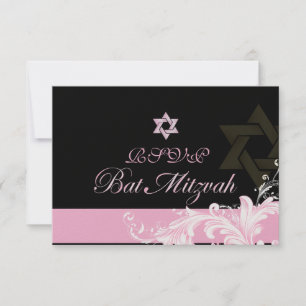 Convites PixDezines pia-pia-pia/Bat Mitzvah
