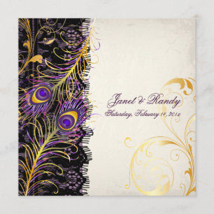 Convites PixDezines pizzazz, filigree+swirls+black la