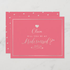 Convites PixDezines - Rosa Esbranquiçado Iridescente, Bride