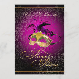 Convites PixDezines Rossi 16 Mascarada/cor DIY!!