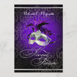 Convites PixDezines Rossi Sweet 16 Mascarada/DIY cor!!