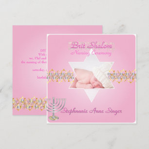 Convites PixDezines shalom/fotoframe+stars