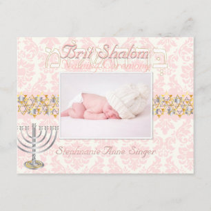 Convites PixDezines shalom/fotoframe+stars/cor escuro