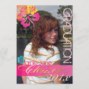 Convites PixDezines Swirls, Graduação de 2011, Cor Personal