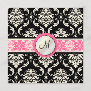 Convites PixDezines Vendome Damask/DIY cores!