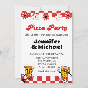 Convites Pizza Baby Shower Invents Pizza Party Pacifier
