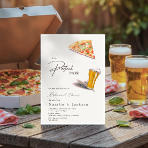 Convites Pizza & Brews O Par Perfeito Jantar de Ensaios