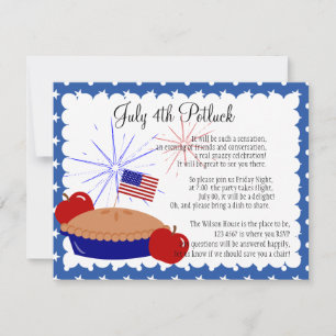 Convites Pizza de Apple Americana