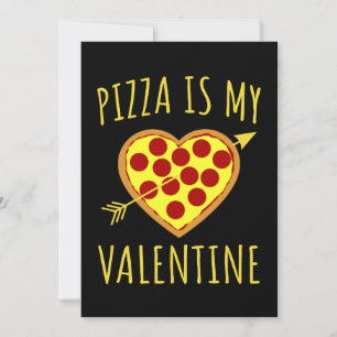 Convites Pizza é meu namorado - Dia dos Namorados
