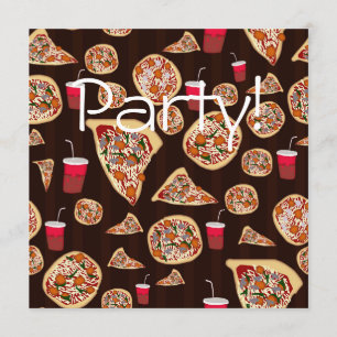 Convites Pizza Pattern