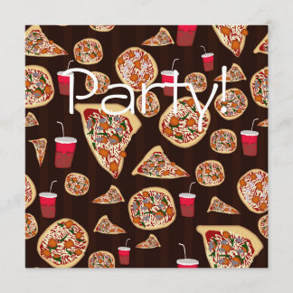 Convites Pizza Pattern