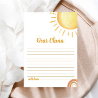 Placa Cápsula Horária do primeiro aniversario Suns