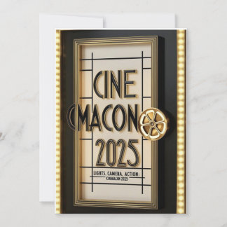 Convites Placa CinemaCon 2025