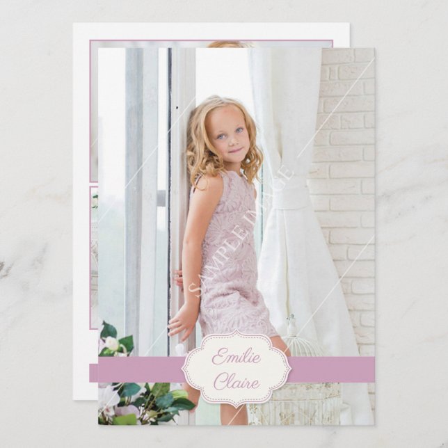 Convites Placa Comp de Modelagem (Frente/Verso)