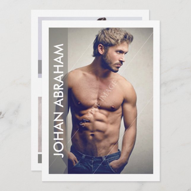 Convites Placa Comp de Modelagem (Frente/Verso)