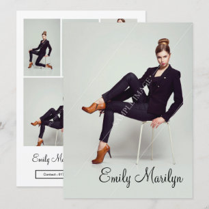 Convites Placa Comp de Modelagem de Moda