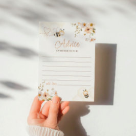 Convites Placa de Aconselhamento para Chá de fraldas de Abe