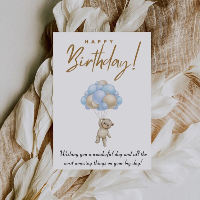 Convites Placa de aniversário imprimível (Printable Birthday Card)