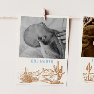 Convites Placa de Banner de Fotografia Mensal Rodeada Editá