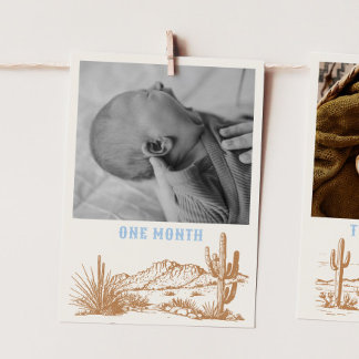 Convites Placa de Banner de Fotografia Mensal Rodeada Editá