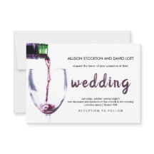 Placa de Casamento de Vinha e Vidro de Vinho Russo