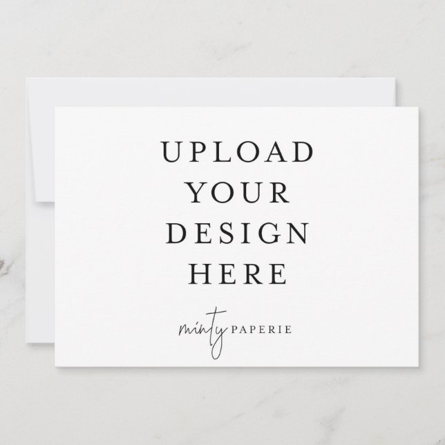 Convites Placa de cenário de 5" x 7" (Frente)