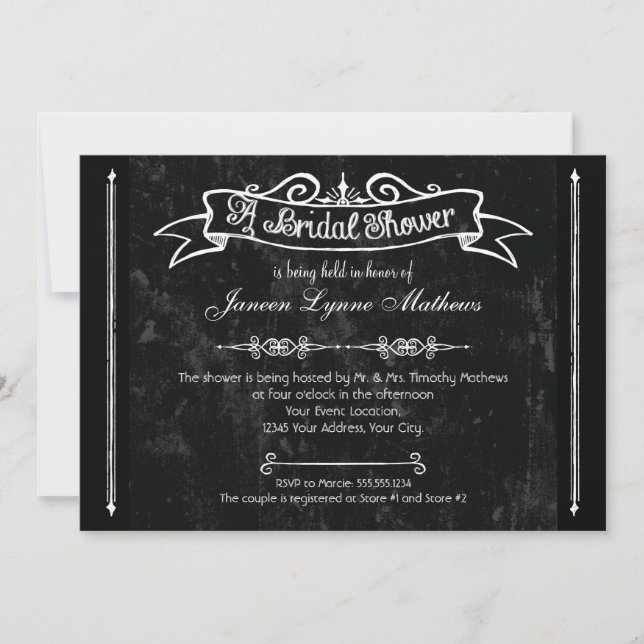 Convites Placa de Chá de panela de espiral russa do estilo  (Frente)